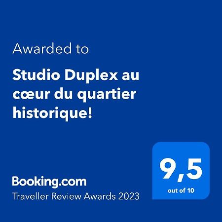 Apartamento Studio Duplex Au Coeur Du Quartier Historique! Bergerac Exterior foto